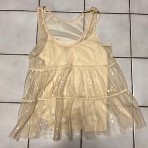 American Eagle sequin Top